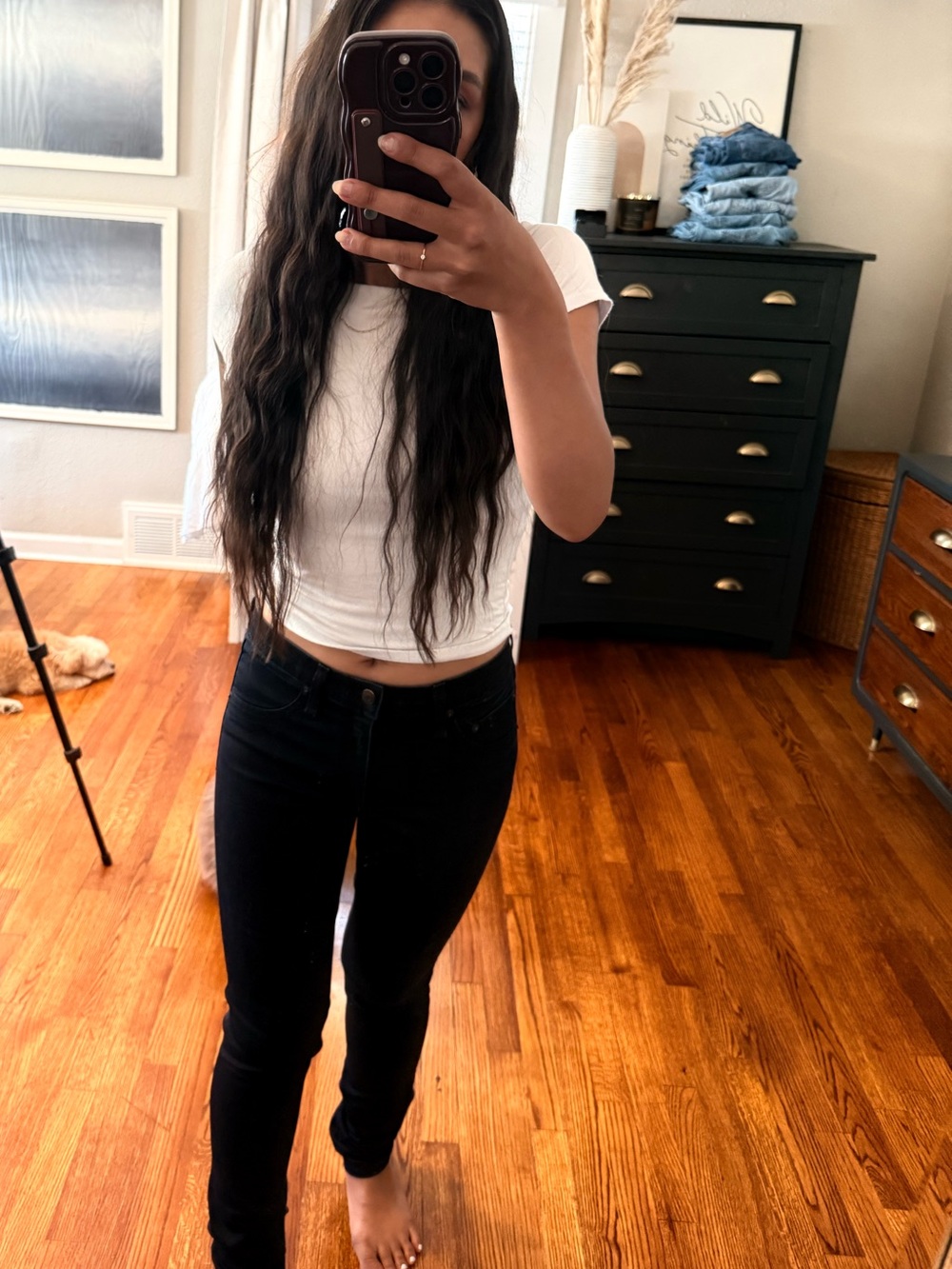 rag & bone Skinny High-Rise Jeans